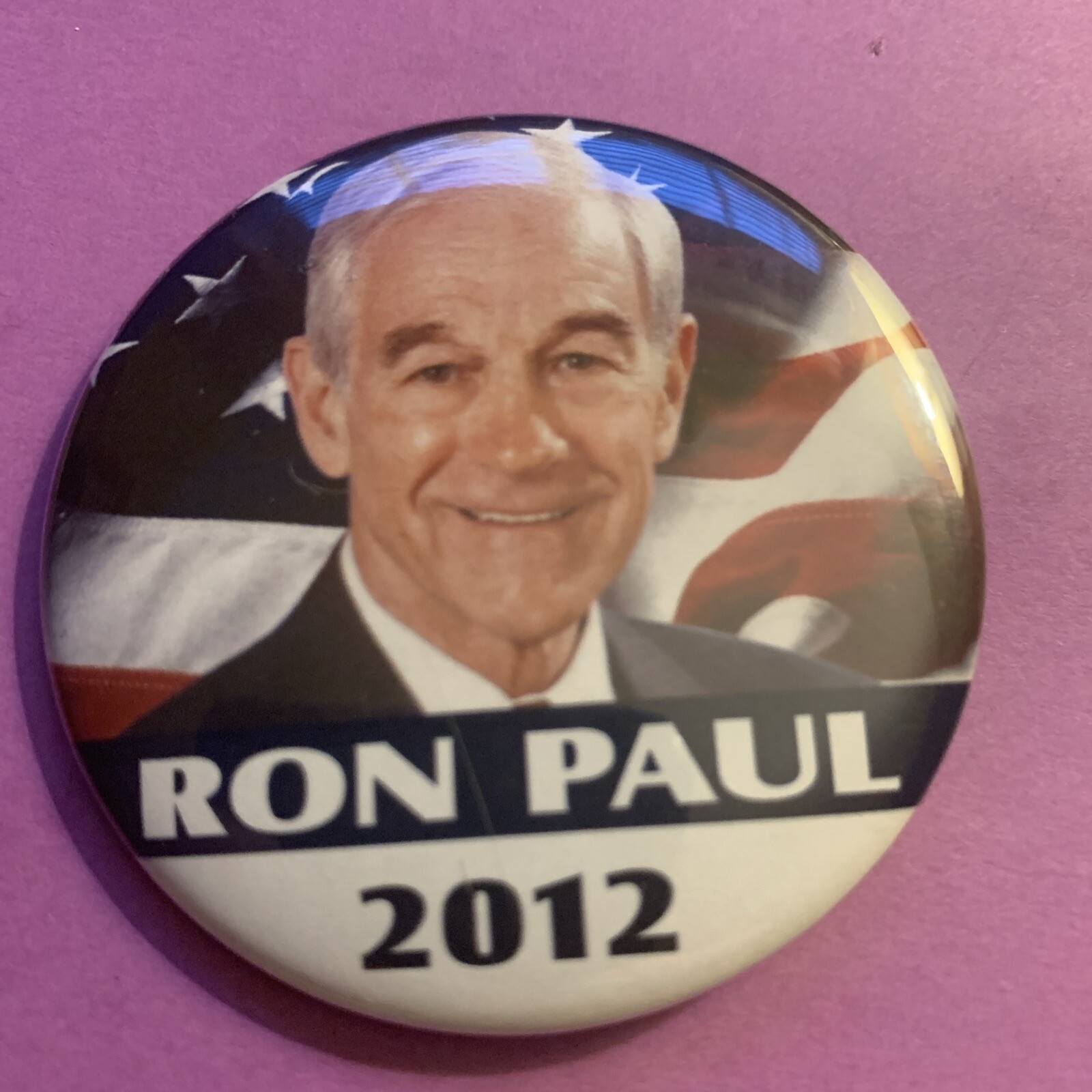 2012 Ron Paul Presidential Campaign Pinback Button
