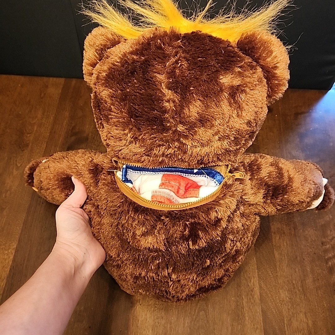 Donald Trump Trumpy Teddy Bear Original Authentic Deluxe 22″ Plush Flag