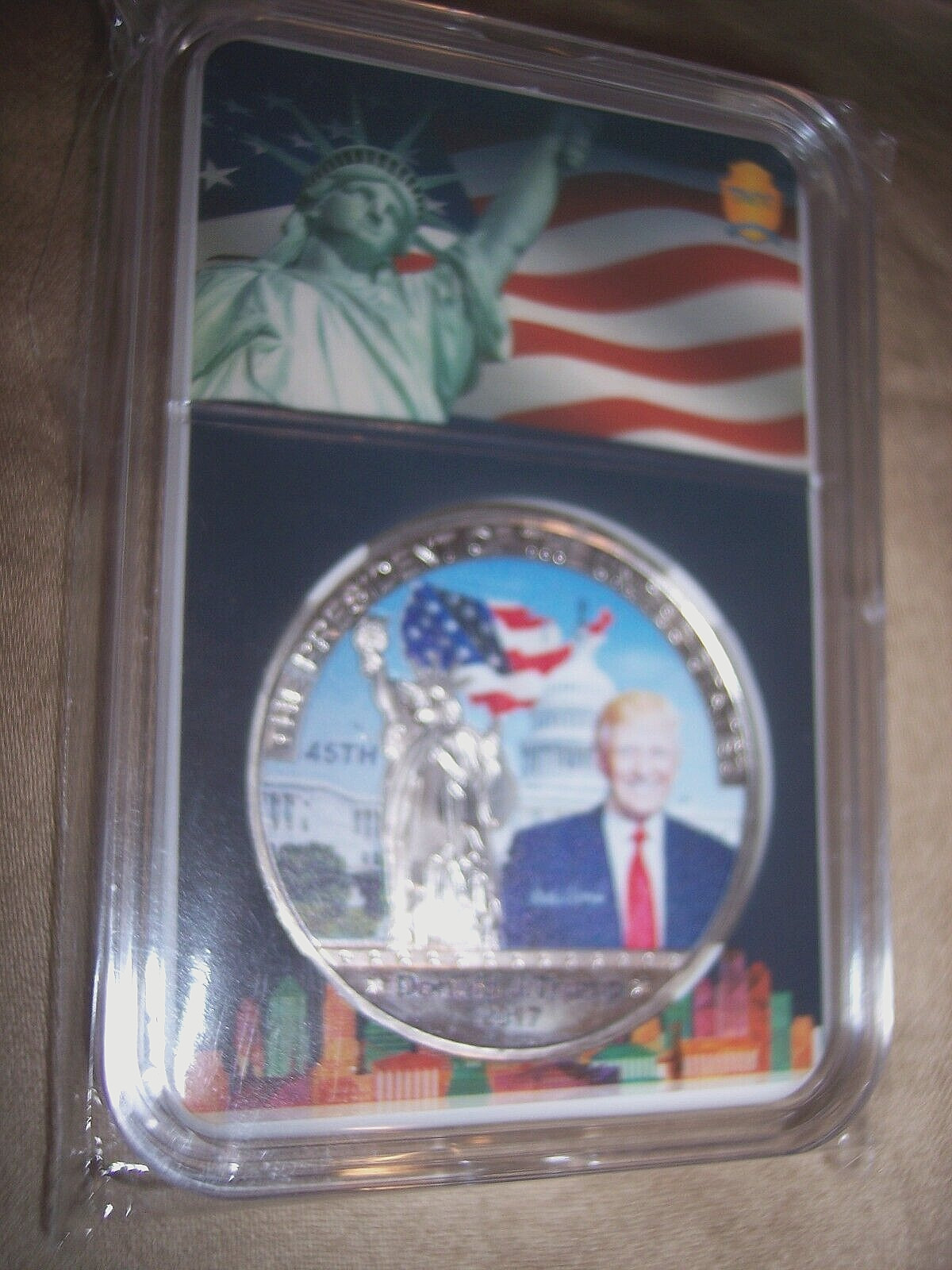 8 President Trump Coin Set Dont Tread On Me Coin Trump Coin Slab Trump Novelty