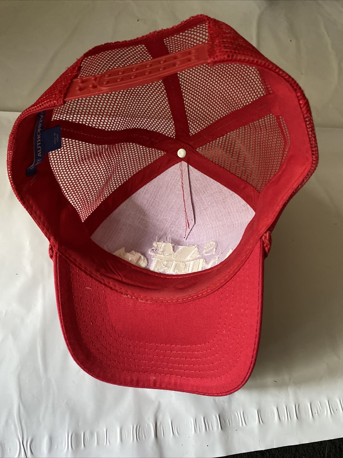 Trump Save America MAGA Red Make America Great Again Hat Cap Port Authority