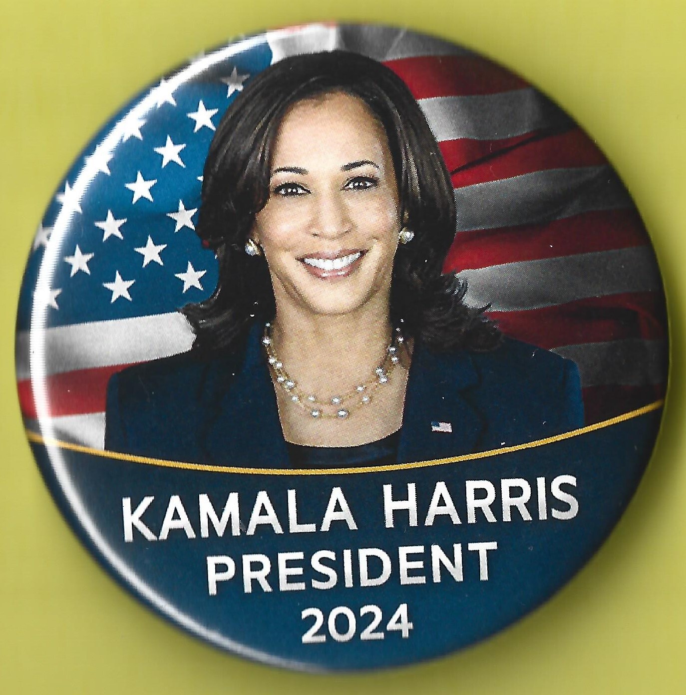 2024 Kamala Harris – 2-1/4″/ Presidential Campaign Button(Pin01s)