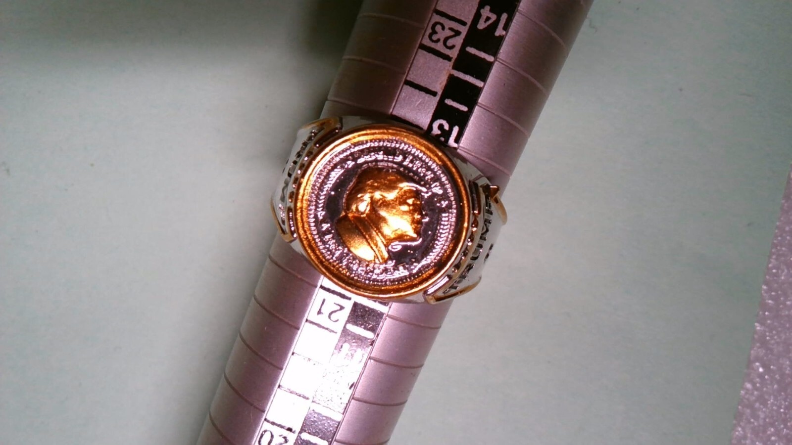 NOVELTY RING PRESIDENT DONALD J TRUMP USA SIZE 12 MAKE AMERICA GREAT AGAIN