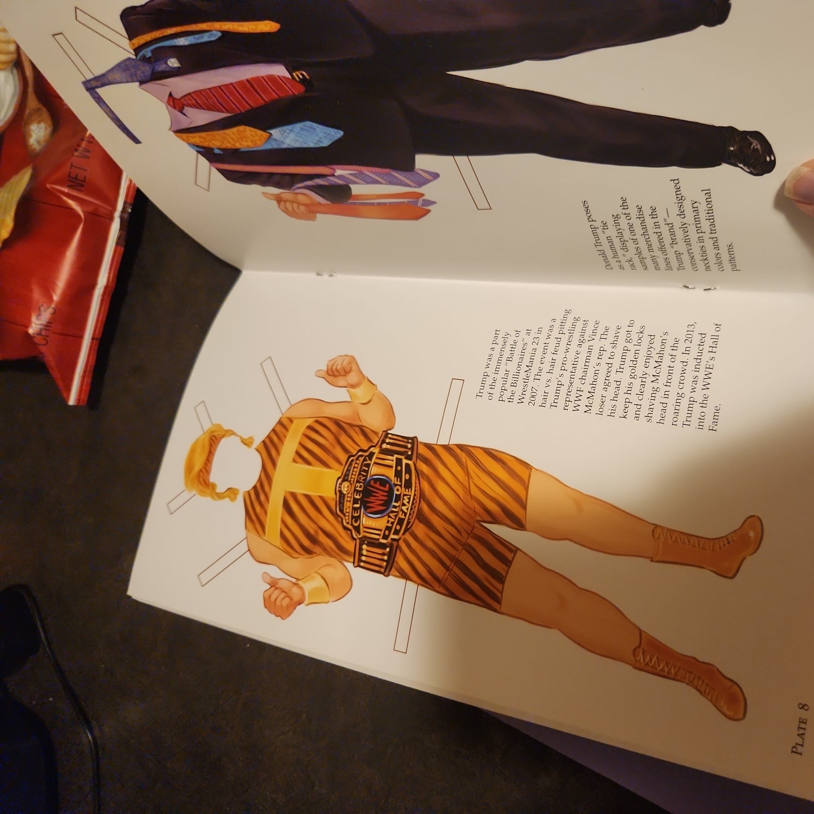 Brand New Collectible Campaign Edition Donald Trump Paper Doll Book by Tim Foley