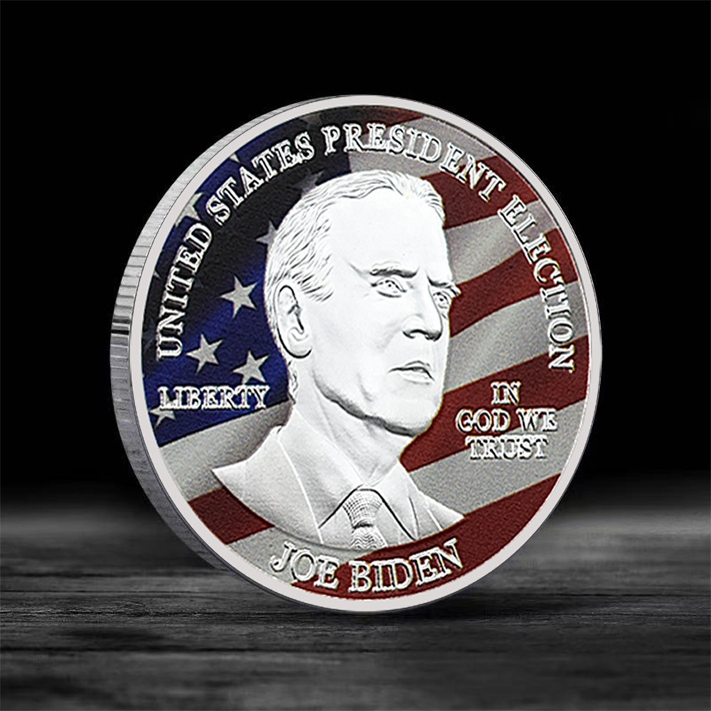 2020 US Presidential Silver Plated Coin – Joe Biden Liberty Collectible Medal