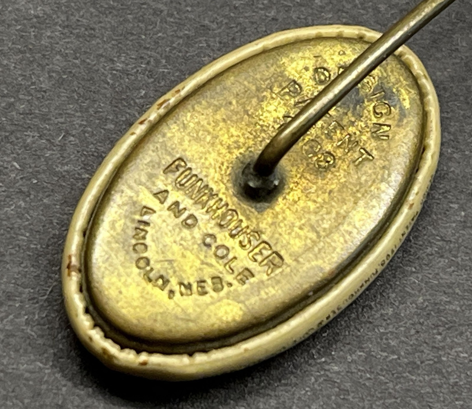1908 William Jennings Bryan campaign stickpin