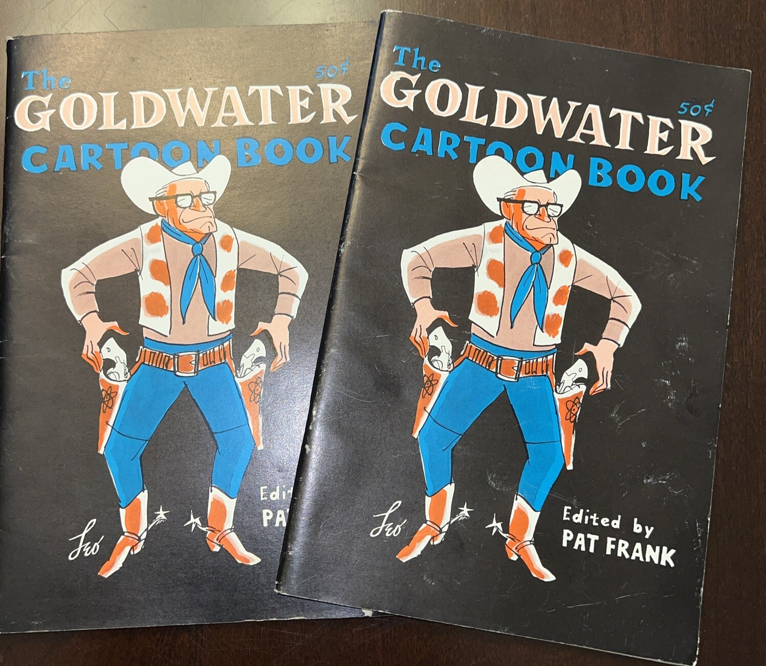 2 Goldwater Cartoon Books