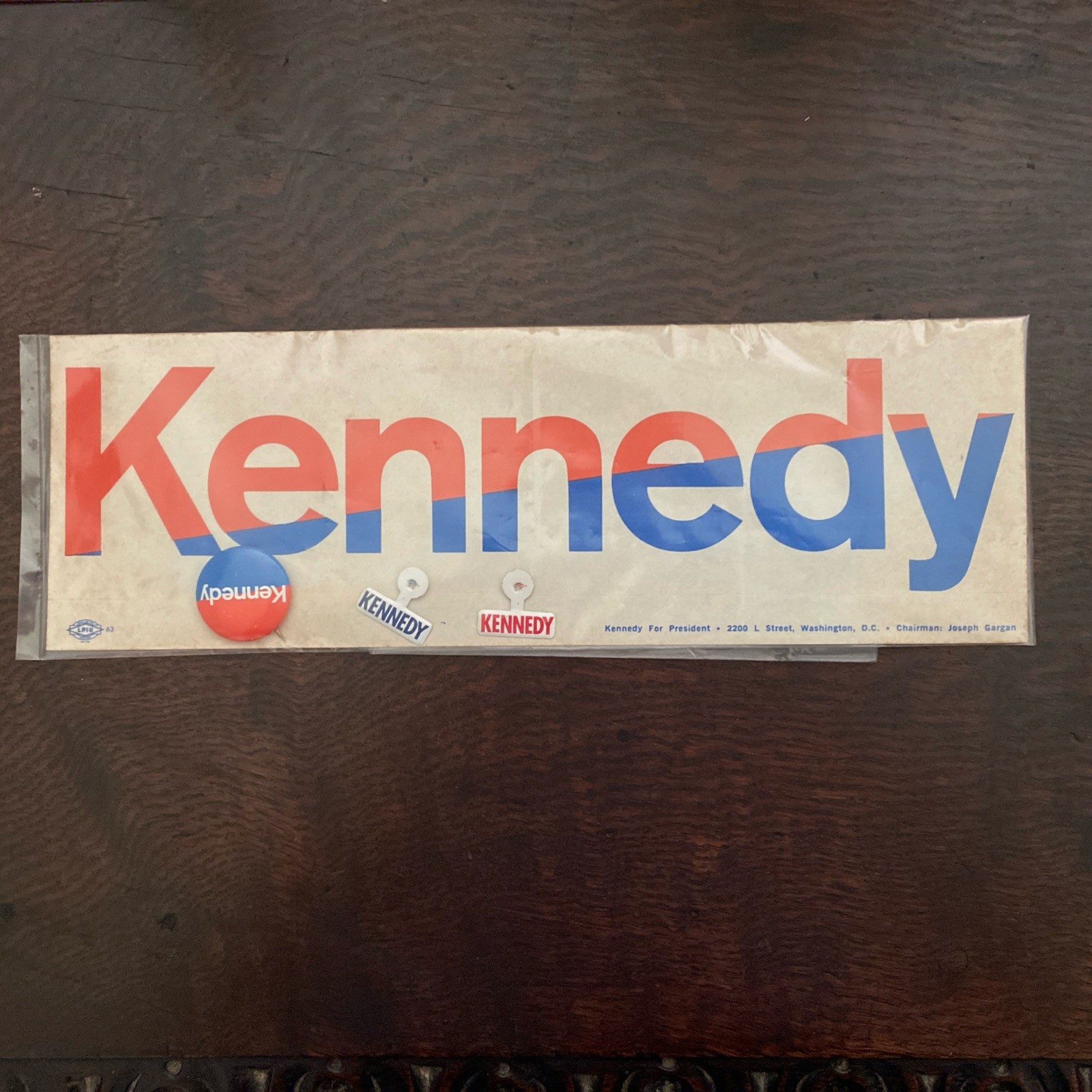 Vtg. 1968 Robert F. Kennedy Presidential Campaign Lot