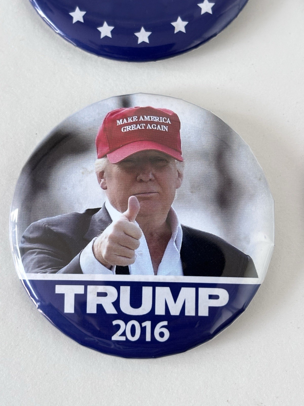 2016 DONALD TRUMP ☆OFFICIAL☆ MAKE AMERICA GREAT AGAIN ☆AUTHENTIC☆ PIN BUTTON LOT