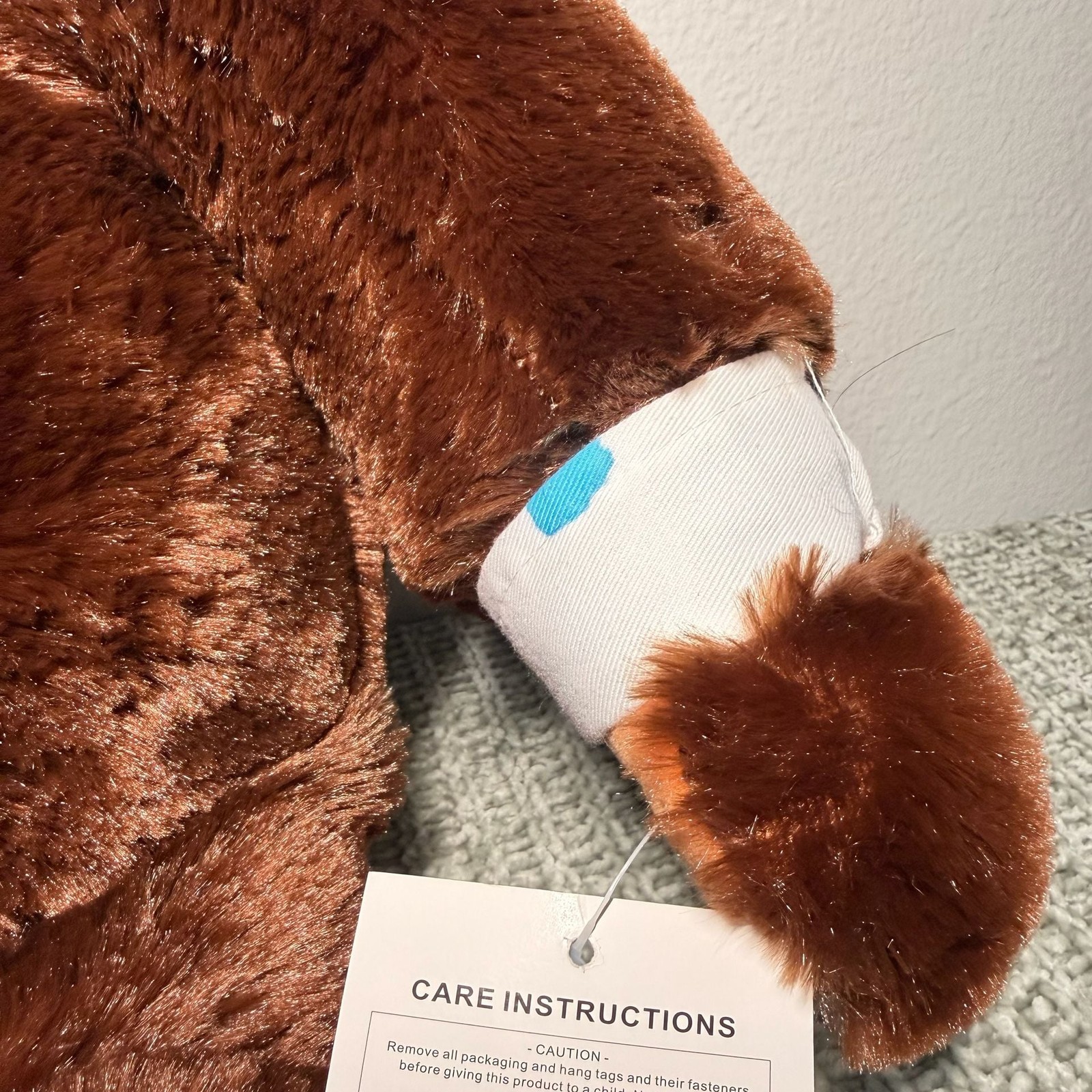 Trumpy Bear Deluxe Plush Teddy Bear with Hidden American Flag Blanket