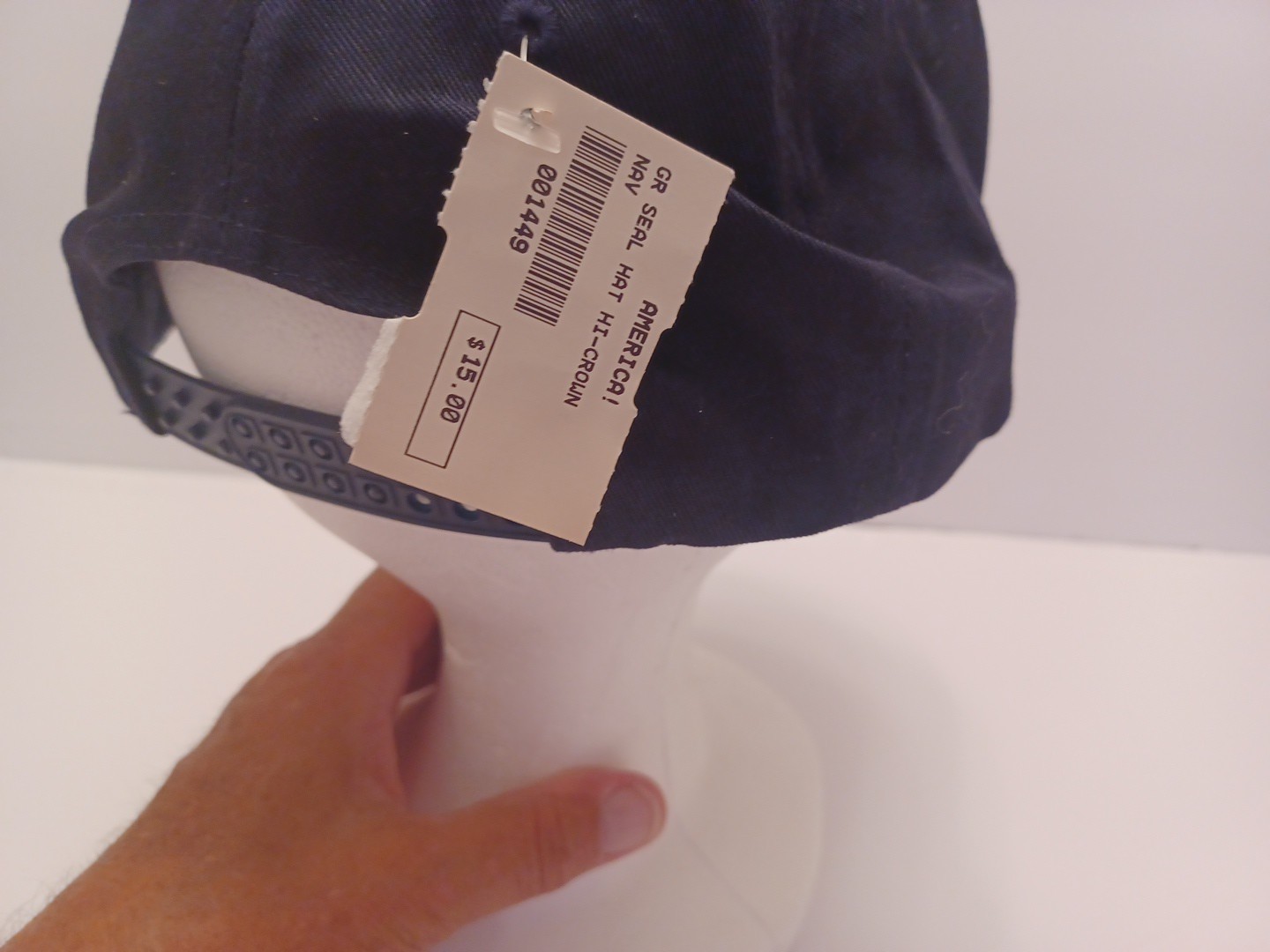 Great SEAL Of The United States Trucker Hat/Cap Black NWT FREE SHIP
