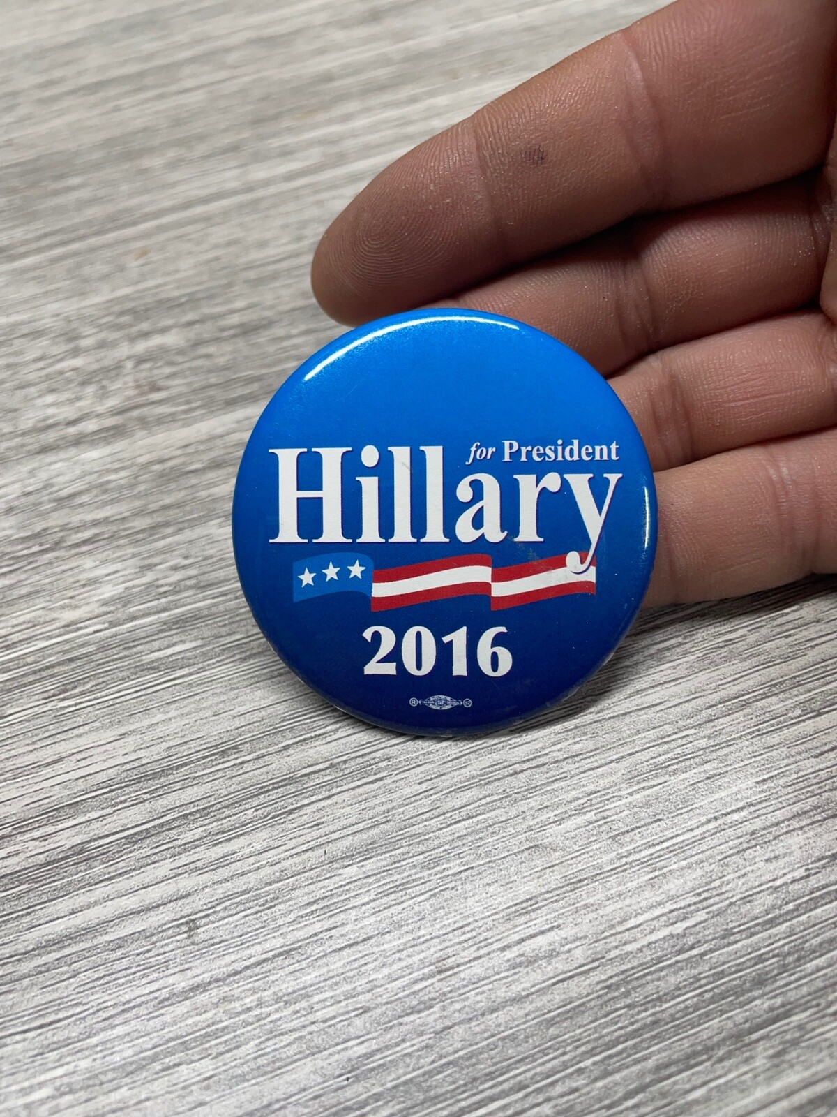 Hillary for President 2016 Button Pin 2″ in size